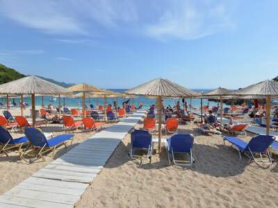 Řecko, Sivota, Pláž Mega Ammos