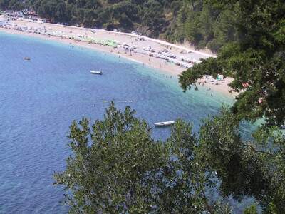 Řecko, Parga, Pláž Valtos