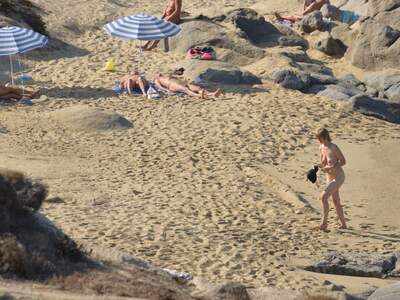 Řecko, Naxos, Pláž Agia Anna