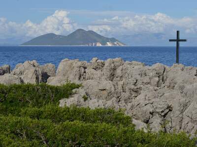 Řecko, Ithaka, Kostelík Ag. Iliias