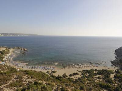 Řecko, Rhodos, Pláž Mandonata