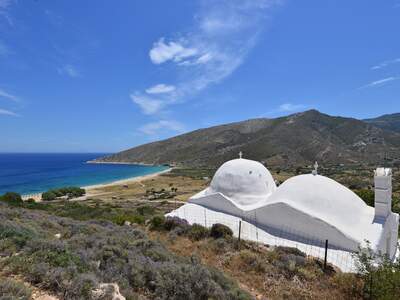 Řecko, Ios, Pláž Agia Theodoti