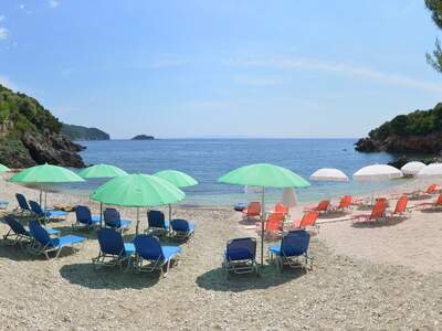 Řecko, Sivota, Pláž Kamini Beach
