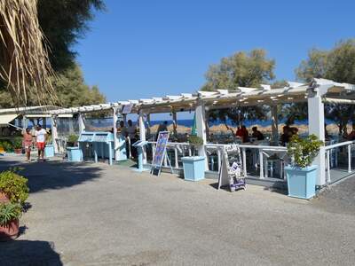 Řecko, Santorini, Letovisko Kamari