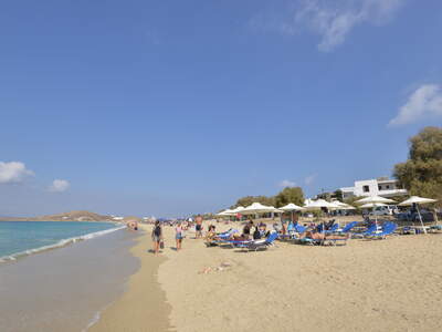 Řecko, Naxos, Pláž Agios Prokopios