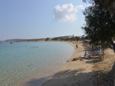 Řecko, Paros, Pláž Agia Anargiri