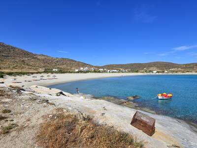 Řecko, Ios, Pláž Maganari