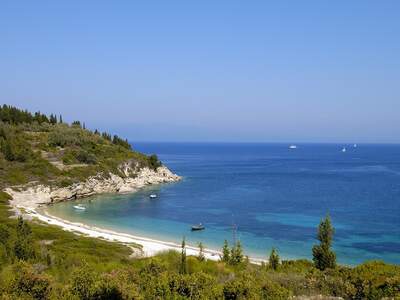 Řecko, Paxos, Pláž Alati