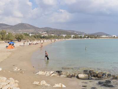 Řecko, Paros, Pláž Piso Aliki