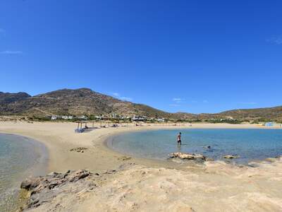 Řecko, Ios, Pláž Maganari