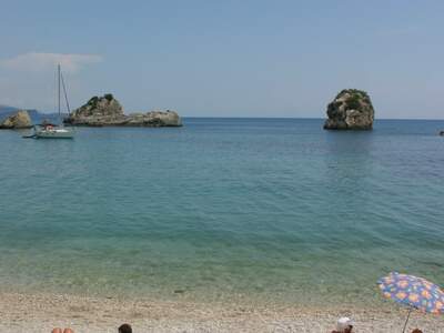 Řecko, Parga, Městská pláž