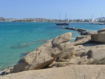 Řecko, Naxos, Pláž Agia Anna