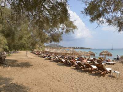 Řecko, Paros, Pláž Faragas