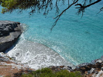 Řecko, Skopelos, Pláž Kastani