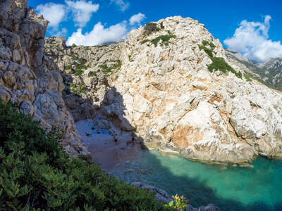Řecko, Karpathos, Pláže na jihu ostrova