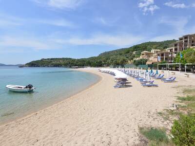 Řecko, Sivota, Pláž Agia Paraskevi