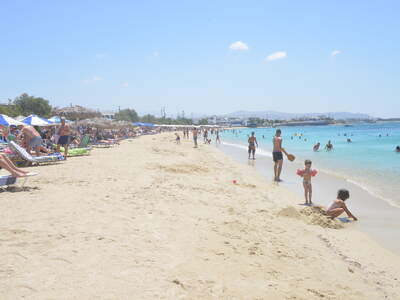 Řecko, Naxos, Pláž Agios Prokopios