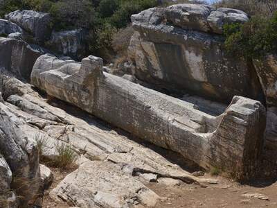 Řecko, Naxos, Kouros Apollonas