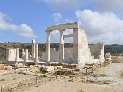 Řecko, Naxos, Antické stavení Demeter