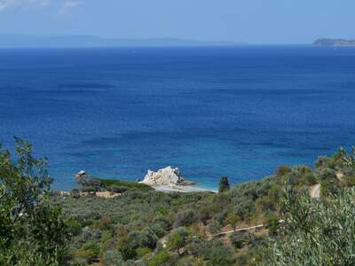 Řecko, Skopelos, Pláž Armenopetra