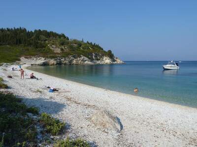 Řecko, Paxos, Pláž Alati