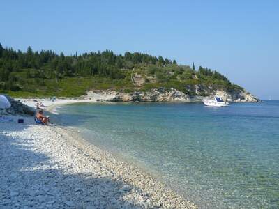 Řecko, Paxos, Pláž Alati