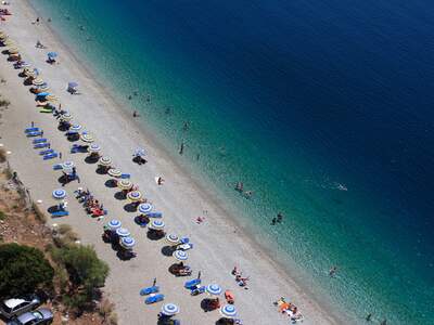 Řecko, Skopelos, Pláž Milia