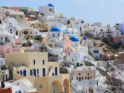 Řecko, Santorini, Thira