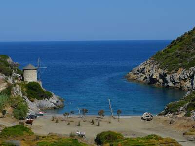 Řecko, Alonissos, Pláž Ghialia