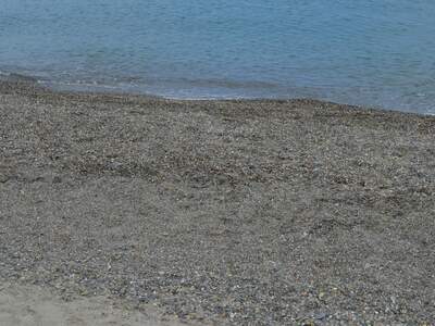 Řecko, Kréta, Pláž u ubytování Chrisselen