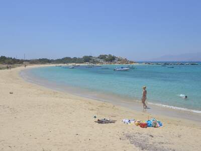 Řecko, Naxos, Pláž Agia Anna