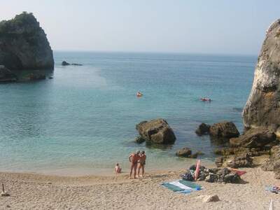 Řecko, Parga, Pláž Krioneri 