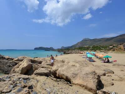 Řecko, Kréta, Pláž Fallasarna