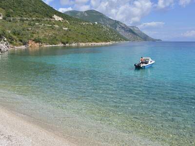 Řecko, Ithaka, Pláž Bros Aetos