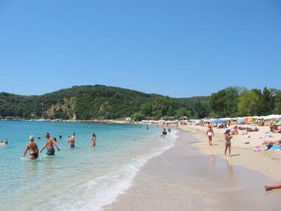 Řecko, Parga, Pláž Valtos