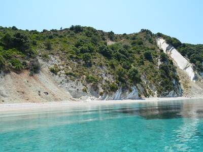 Řecko, Ithaka, Pláž Gidaki