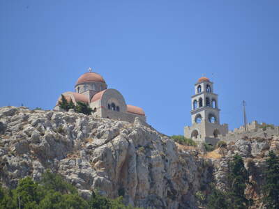 Pláž Kostel nad městem - Agios Savas