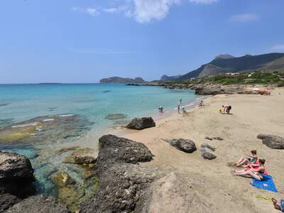 Řecko, Kréta, Pláž Fallasarna