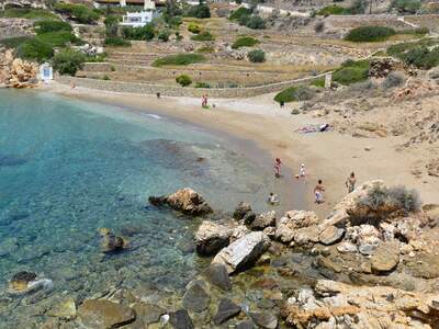 Řecko, Ios, Pláž Tzamaria