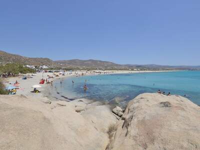 Řecko, Naxos, Pláž Mikri Vigla 