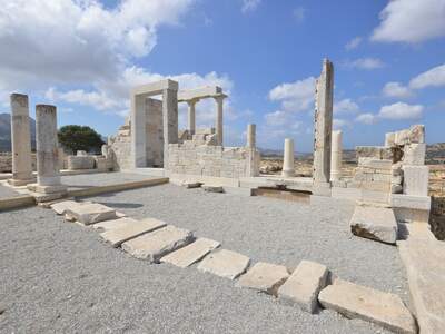 Řecko, Naxos, Antické stavení Demeter