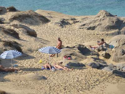 Řecko, Naxos, Pláž Agia Anna