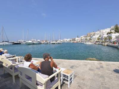Řecko, Naxos, Chora