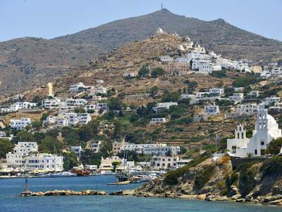 Řecko, Ios, Chora