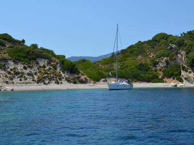 Řecko, Ithaka, Pláž Mikro Gidaki