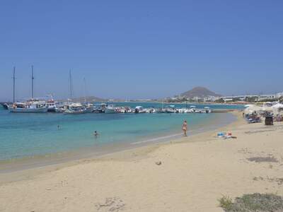 Řecko, Naxos, Pláž Agia Anna