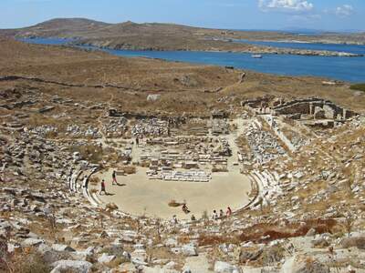 Řecko, Mykonos, Delos