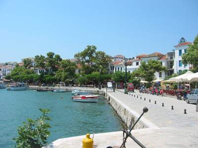 Řecko, Skopelos, Město