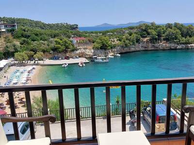 Výhled z ubytování