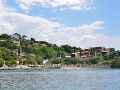 Řecko, Sivota, Pláž Agios Nikolaos 